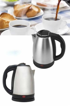 Çelik Su Isıtıcı Kettle Dayanıklı Paslanmaz Çelik Uzun Ömürlü - Lisinya
