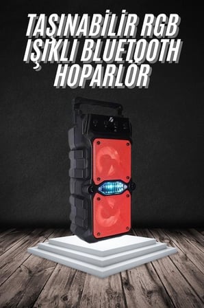 Bluetooth Hoparlör  Güçlü Ses Kaliteli Kesintisiz Kablosuz - Lisinya