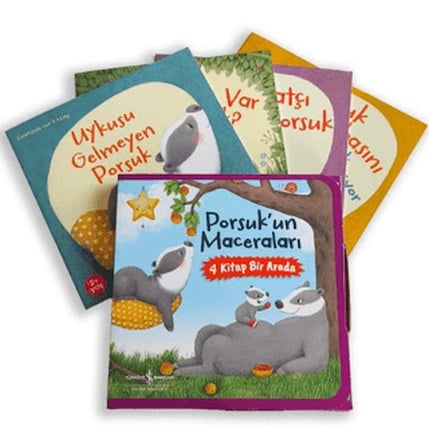 Porsuk'un Maceraları (4 Kitap - Kutulu)