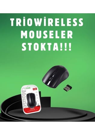 TR-2210 USB Siyah 2.4ghz Wıreless Mouse