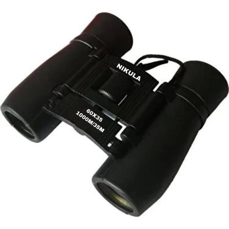 Nikula60x35 Cepte taşımalı Kauçuk kaplamalı Dürbün ( Lisinya )