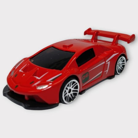 Metal Mini Arabalar  8 cm - Kırmızı - 3 (Lisinya)