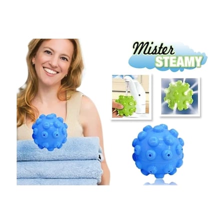 Mister Steamy Buharlı Çamaşır Kurutma ve Ütü Topları (2'li) ( Lisinya )