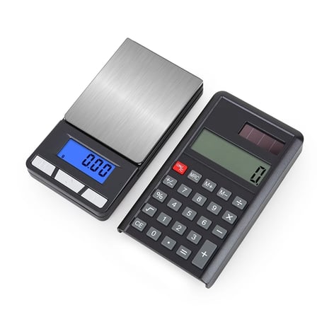 Lcd Ekran Elektronik Hesap Makineli Hassas Dijital Takı Altın Gram Ölçer Terazi (500g 0.1g) ( Lisiny