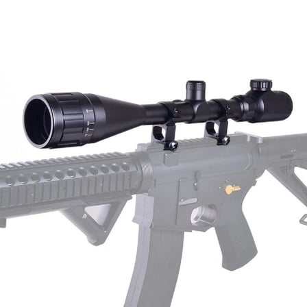 8-32x50aoeg Taktik çift ışık Kırmızı,yeşil Kaynaklı,zoomlu Avcılık Nışan, Dürbün ( Lisinya )