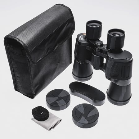 100x100 Kauçuk Kaplamali Mavi Cam Mercekli Dürbün 56m/1000m ( Lisinya )