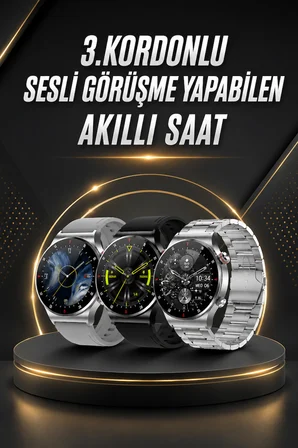 Akıllı Saat Uyku ve Sağlık Takibi NFC Uyumlu Bluetoooth Bağlantılı Android İOS Uyumlu - Lisinya