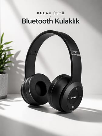 Kulak İçi Kablosuz Bluetooth Kulaklık Ekstra Bass ve Çok Yönlü Kullanım - Lisinya