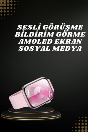 Akıllı Saat İos Andorid Destekli Titreşimli GPS Özelliği Bildirim Özelliği - Lisinya