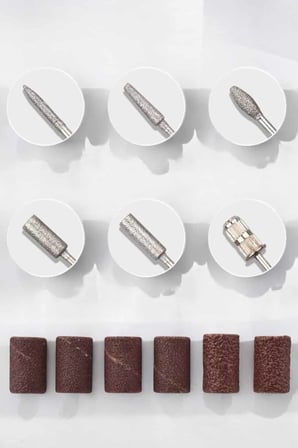Protez Tırnak Manikür ve Pedikür Seti Elektrikli - Lisinya