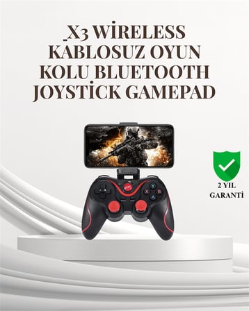 Titreşimli Gamepad – Mobil ve Konsol Uyumluluğu - Lisinya