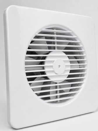 20 W Havalandırma Fanı 150 mm Bağlantı Çapı 20,8 x 20,8 cm Dekoratif Aspiratör - Lisinya