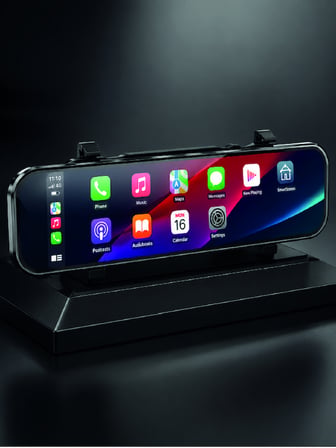 Araç İçi Ayna Carplay Dokunmatik Multimedya ve Kamera Kayıt Ekranı - Lisinya