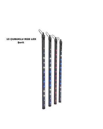 10 ÇUBUKLU DEKOR LED - Lisinya