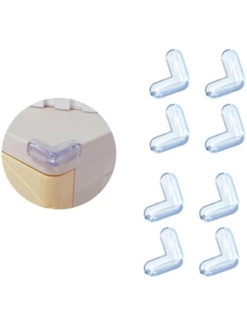 Masa Köşe Koruyucu 8 Li Set Bebek Çocuk Güvenlik Köşe Koruma Aparatı - Lisinya