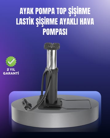 Ayak Pompası Otomobil Motosiklet Bisiklet Lastik Şişirme - Lisinya