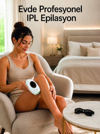 Buz Başlıklı IPL Lazer Epilasyon Cihazı - Lisinya