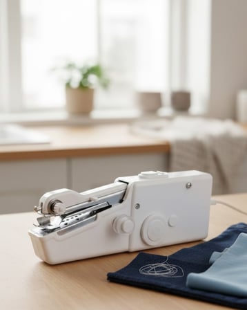 Mini El Tipi Dikiş Makinesi Taşınabilir Pratik Acil Dikiş Çözümü - Lisinya