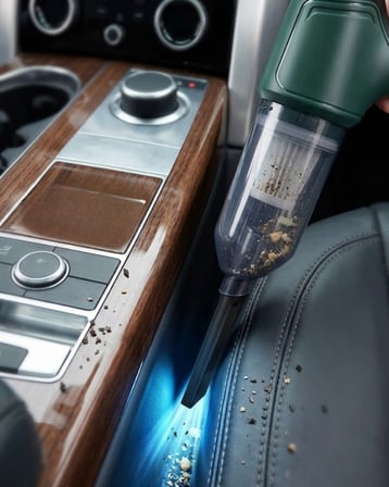 Taşınabilir Kablosuz Süpürge Kompakt Tasarım Güçlü Motor - Lisinya