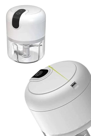Mini Doğrayıcı Rondo Taşınabilir Mini El Blender Paslanmaz Çelik - Lisinya