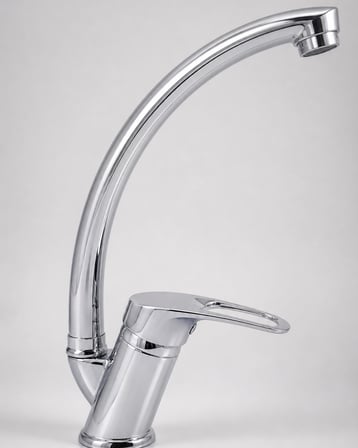 360 Derece Döner Tek Kollu Musluk Sıcak Soğuk Ayarlı Kolay Montaj ve Dayanıklı Tasarım - Lisinya