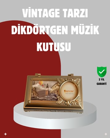 Kız Çocuk Oyuncak Piyano Görünümlü Balerinli Müzik Kutusu - Lisinya