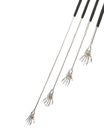 Ayarlanabilir Sırt Kaşıma Aparatı Dayanıklı Metal ve Eğlenceli Figürlü - Lisinya