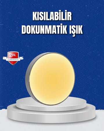 USB Şarjlı Sensörlü LED Lamba Otomatik Açılıp Kapanan - Lisinya
