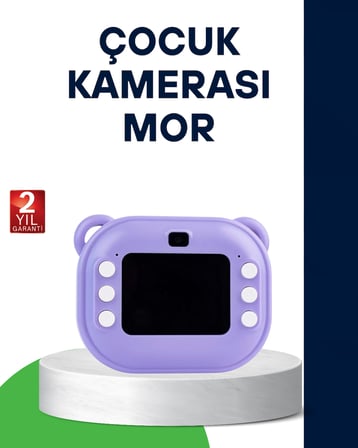 Anında Baskı Özellikli Çocuk Kamerası - Lisinya