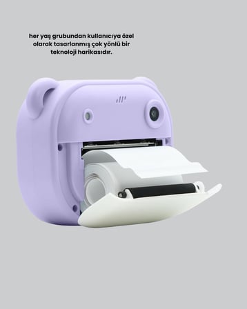 Anında Baskı Özellikli Çocuk Kamerası - Lisinya
