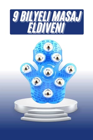 Masaj Aleti El Şeklinde Omuz Bacak Bilyeli Masaj Eldiveni El Şekilli - Lisinya