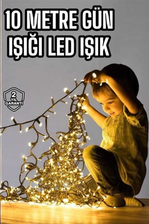 10 Metre Led Işık Saçaklı Dekoratif Şerit Led - Lisinya
