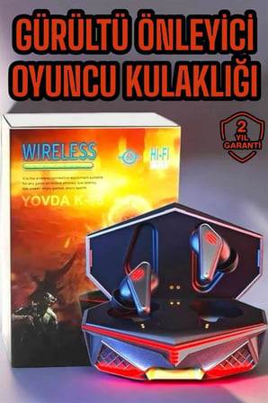 Oyuncu Kulaklığı  Kulaklık Yüksek Ses Kaliteli Gürültü Önleyici Yeni Nesil - Lisinya