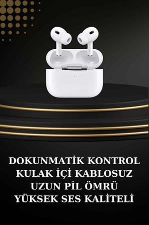 2025 Model Akıllı Saat ve Yeni Nesil Pro Bluetooth Kulaklık TWS Yüksek Ses Kaliteli - Lisinya