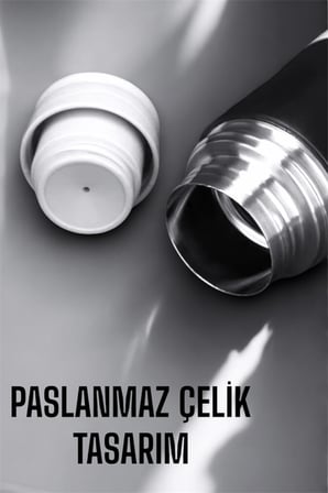 500 ml Kapasiteli Taşınabilir Basınçlı Termos Seti Günlük Kullanım için İdeal - Lisinya