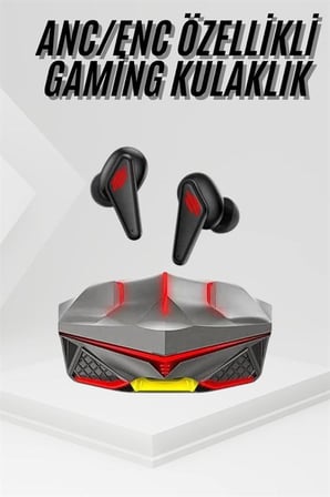 Profesyonel TWS Işıklı Kablosuz Bluetooth Kulaklık Oyuncu Kulaklığı - Lisinya