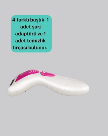4 Fonksiyonlu Epilasyon ve Tırnak Bakım Makinesi - Lisinya