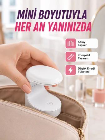 UV ve LED Jel Kurutmaya Uygun – Çift Dalga Boylu Mini Kurutucu Yeni Nesil - Lisinya