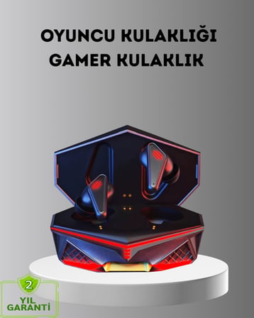 Gürültü Engelleme Özellikli Kablosuz Bluetooth Kulaklık Dokunmatik - Lisinya