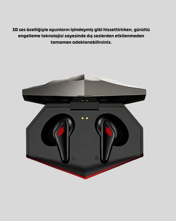 Profesyonel Oyun İçin Bluetooth Kulaklık - Lisinya