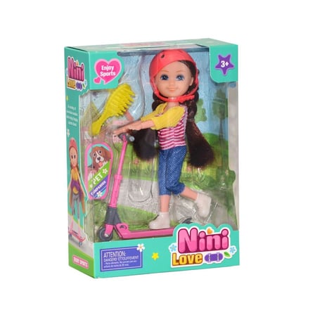 Mini Bebek Figür Scooter - 53836-SCOOTER  (Lisinya)