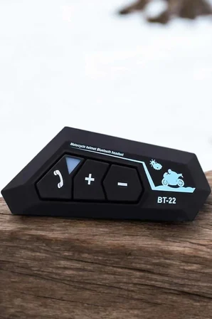 İnterkom Intercom Kask Kulaklık Bt22 Bluetooth Motosiklet Kulaklık 5.0 Bluetooth - Lisinya