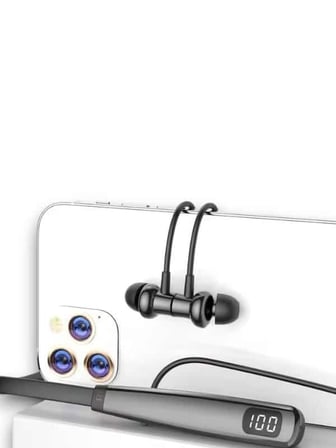 Y12 KABLOLU KULAKİÇİ SİLİKONLU BLUETOOTH KULAKLIK - Lisinya