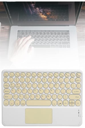 Bluetooth Touchpad Klavye 10.9 inch Kablosuz Wifi Q Klavye Slim - Lisinya