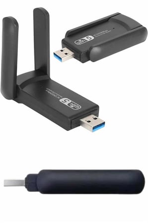Wifi Alıcı Dual Band Usb 3.0 Adaptör Kablosuz Windows 7/8/10/11 - Lisinya