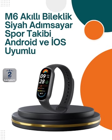 iOS ve Android Uyumlu Akıllı Bileklik – Çok Fonksiyonlu Kullanım - Lisinya