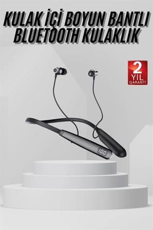 Bluetooth 5.3 Boyun Askılı Kulaklık Düşük Gecikmeli Manyetik Tasarım - Lisinya