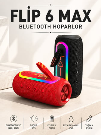 FLİP 6 MAX BLUETOOTH HOPARLÖR - Lisinya