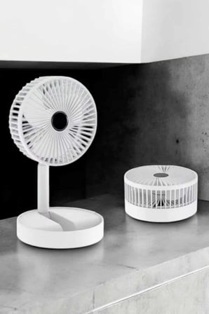Soğutucu Vantilatör Telefon Standlı Mini Fan - Lisinya