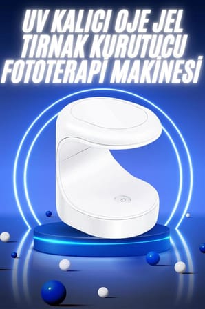 Kalıcı Oje Protez Tırnak Uv Led Kuturucu Oje Jel Tırnak Kurutucu - Lisinya